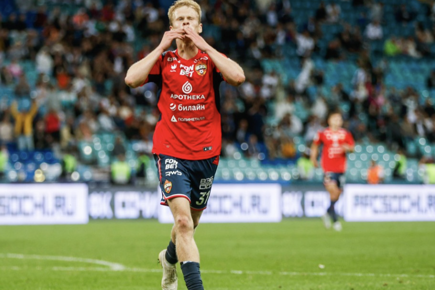 Футболист ЦСКА Кисляк положительно оценил первую часть сезона в РПЛ