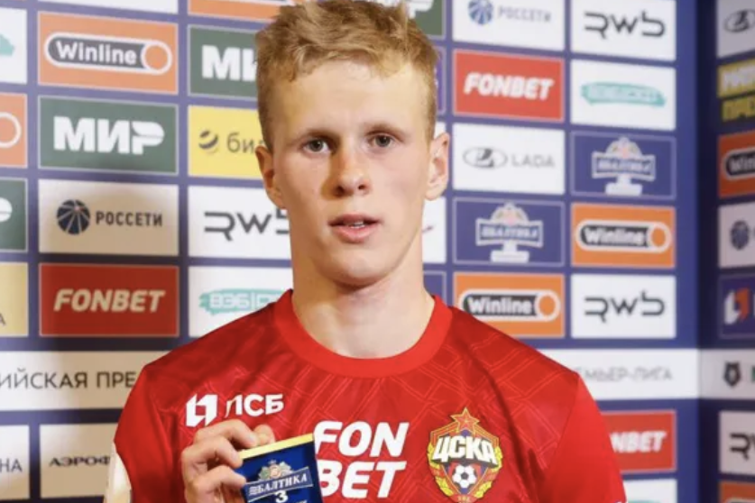 ЦСКА возглавил рейтинг РПЛ по индексу &laquo;Вклад молодого игрока&raquo;