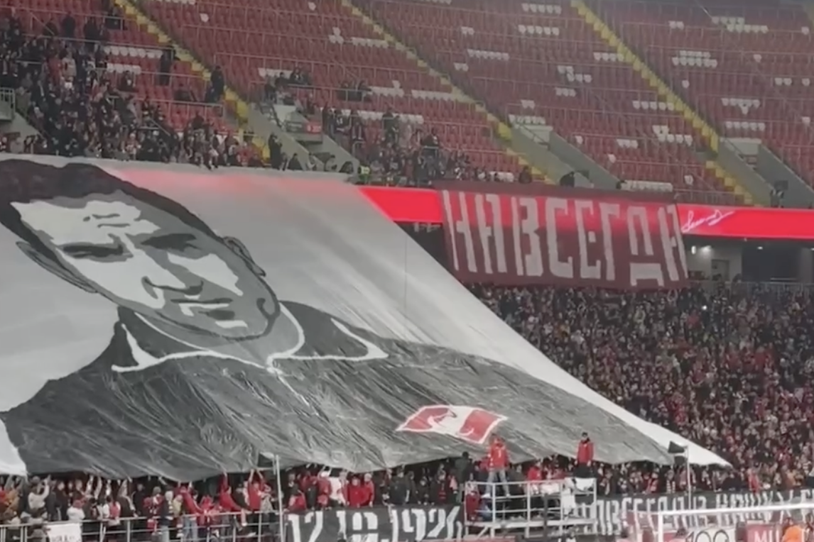 Шоу в честь Симоняна перед матчем Спартака прошло под песню My Way