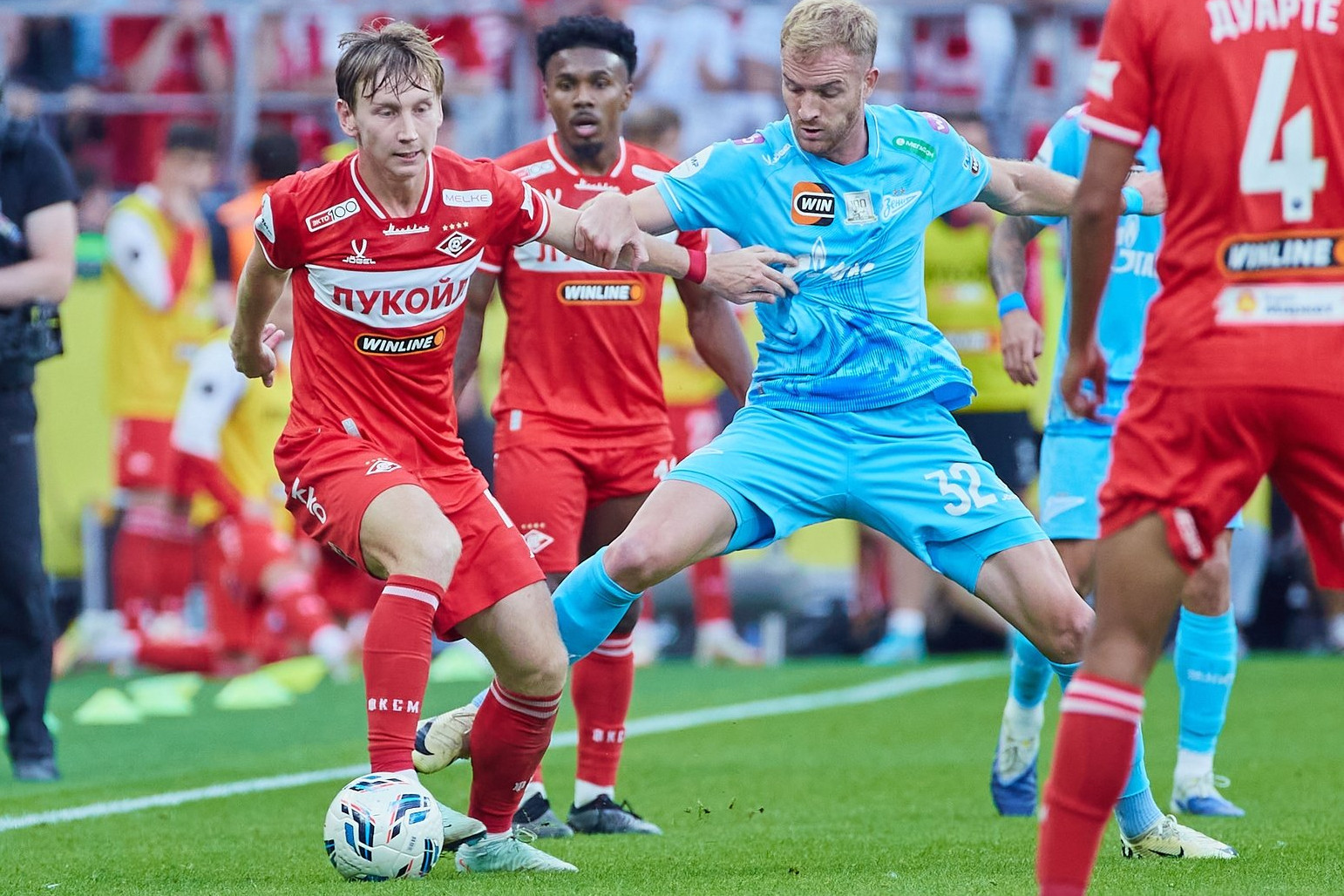 Зенит и Спартак вошли в топ-100 команд мира по дороговизне составов