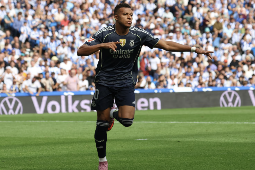 Мбаппе повторил рекорд Роналду по количеству голов в Реале за один год