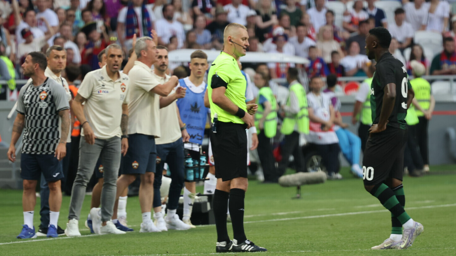 Тренер &laquo;Краснодара&raquo; Мусаев заявил, что Мозес будет оштрафован за удаление в матче за Суперкубок России