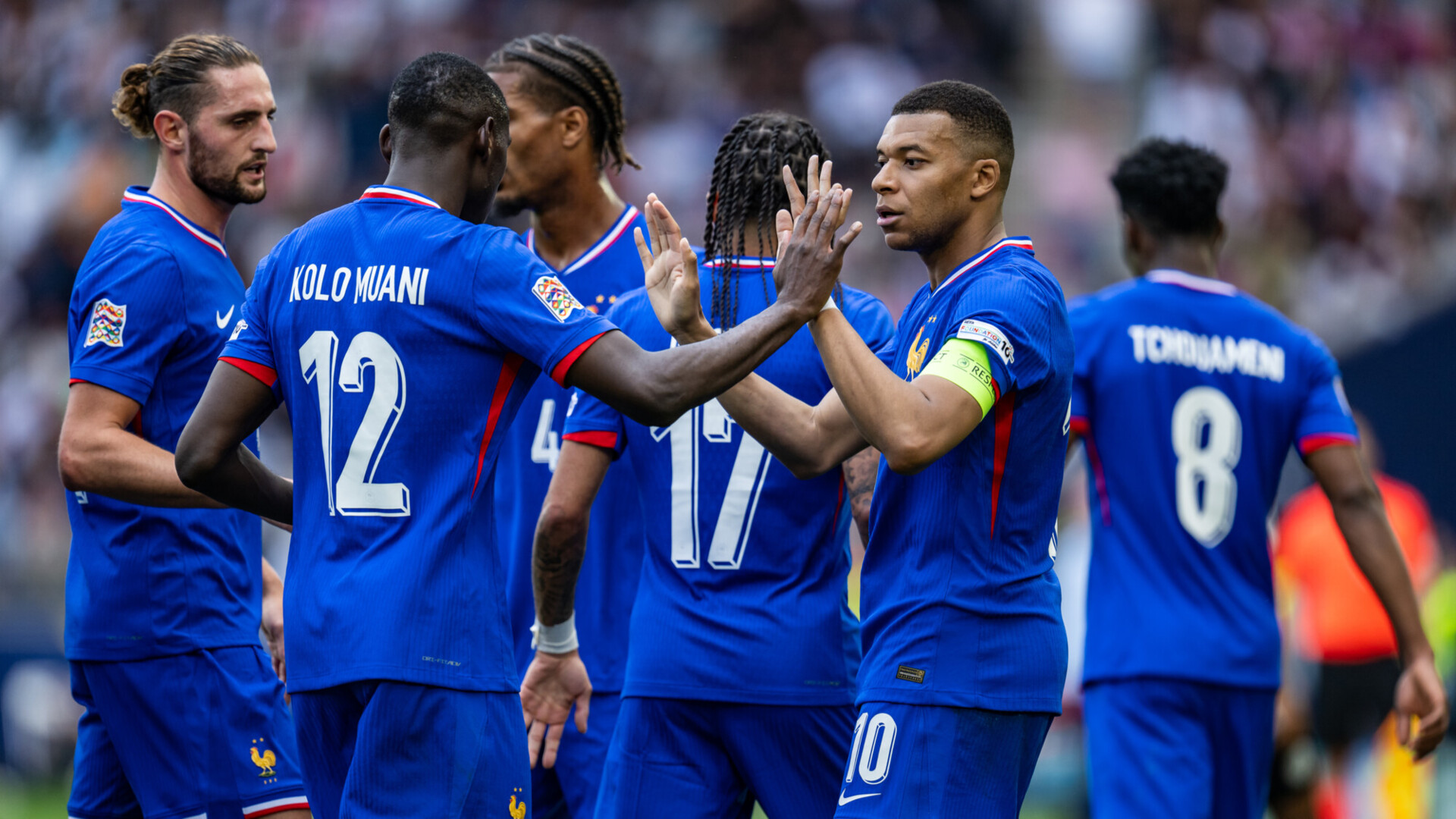 Сборная Франции обыграла команду Германии в матче за 3‑е место в Лиге наций