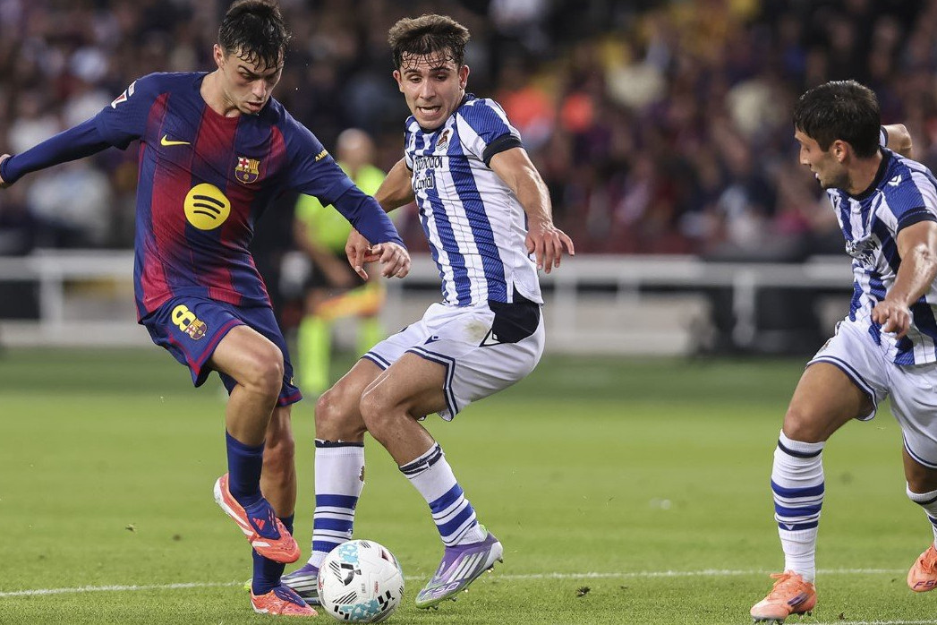 Реал Сосьедад обыграл Барселону в матче Примеры